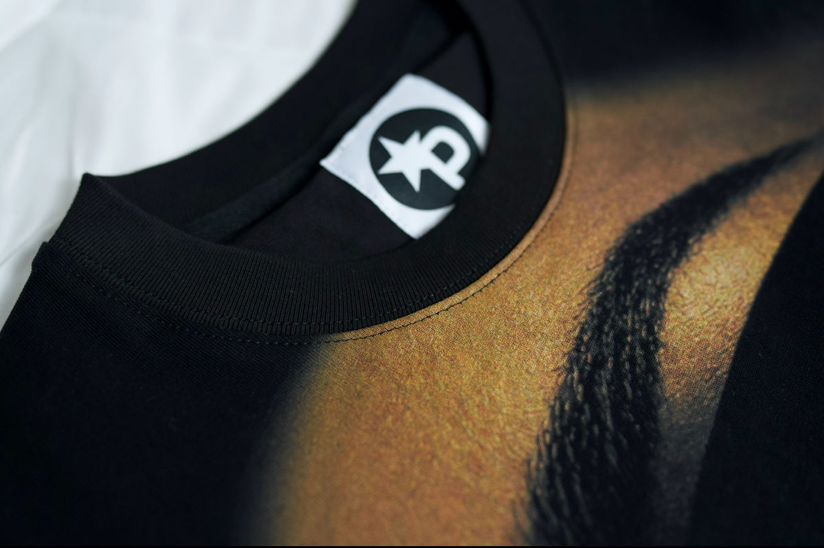 Coffee & Shades Black Tee